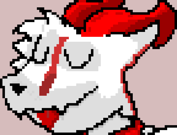 [95be89] Well at least, you still got me!... -He went back to licking Ethan- [[Context: Licking Ethan, on his face...]]