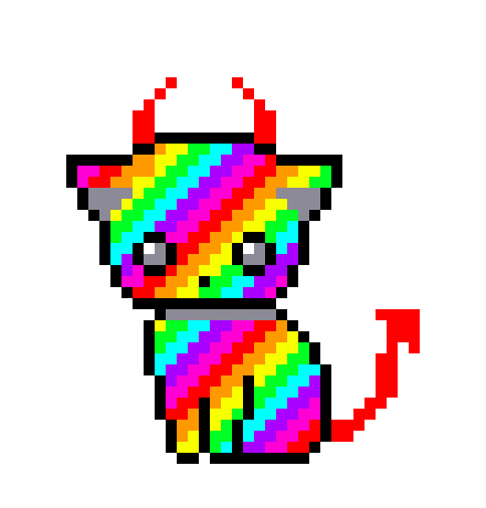 [9664c4] Rainbow Cat