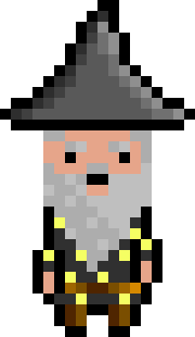 [bb0007] Pixel Wizard Starry Idle AniF1