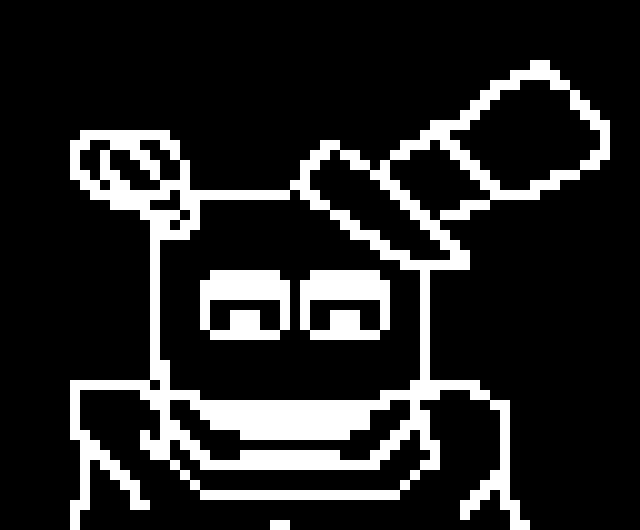 [00fef4] i tried making freddy fazbear...but ended up with a demon... -jack-O