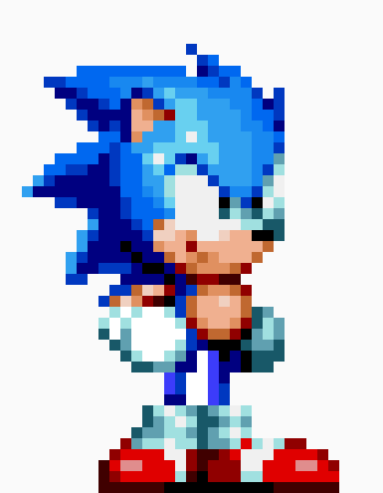 [2cfa8a] Sonic Mania OVA Sonic sprite - Kenzo Vargas