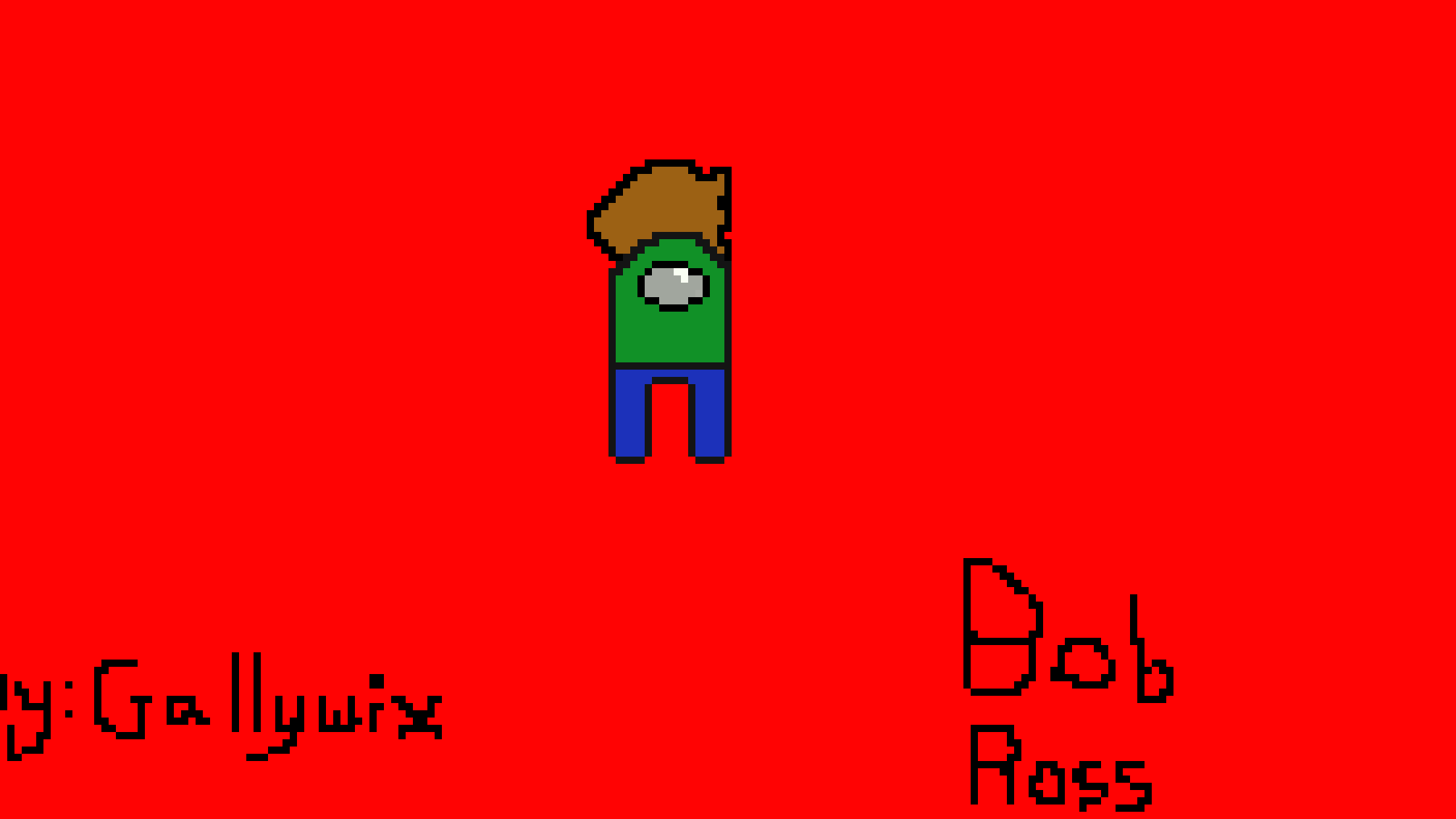 [f1f8be] Bob Ross Among Us Concept..