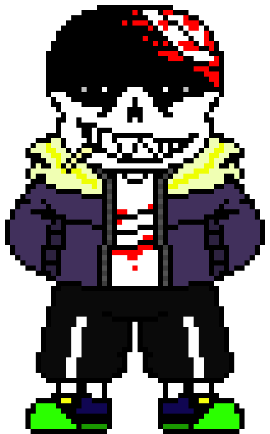 [8597b0] *pops up in an alleyway* h e l l o . i a m h e r e . -demented dimensions sans
