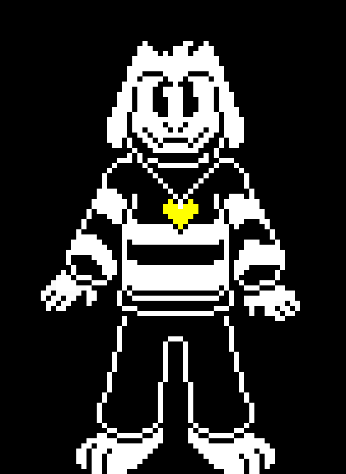 [2b9834] (know what im bored so drunk sans is coming out)asriel/shadow