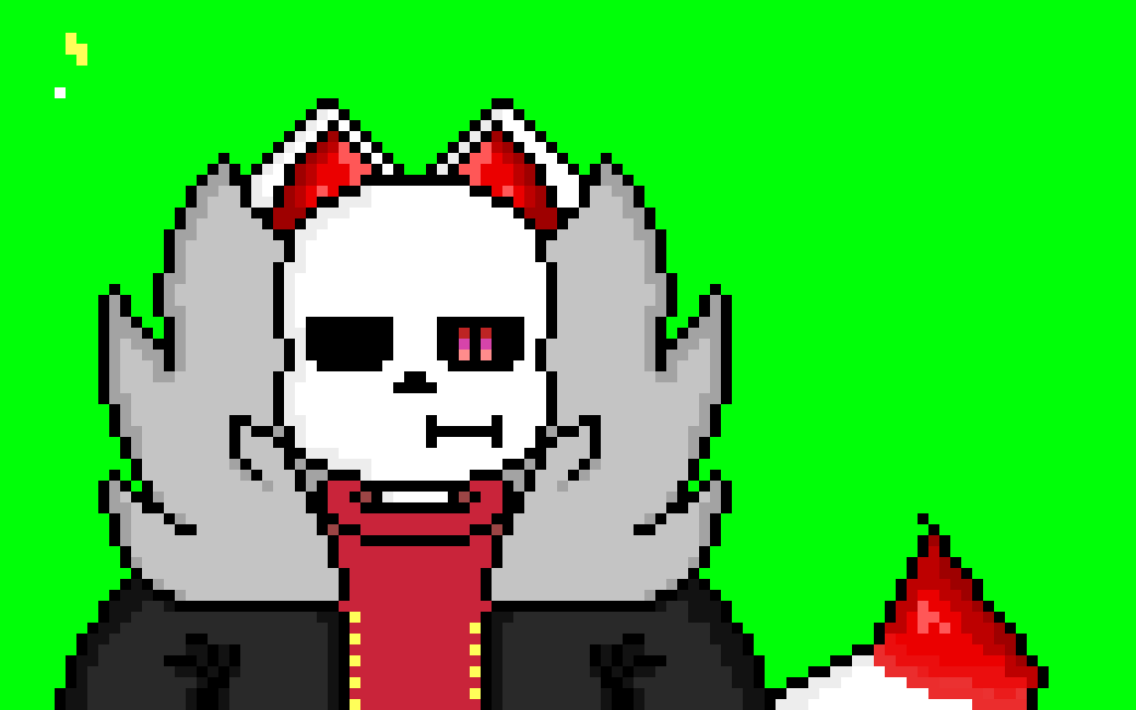 [4033bd] im part wolf. it explains the earsand POOFY tail." *ears twitch*