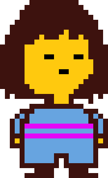 [1365bf] deltarune frisk