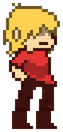 [d95e97] *He sees a faint light in the bathroom. He didnt want to walk in on anyone, so he quietly knocks at the door.*