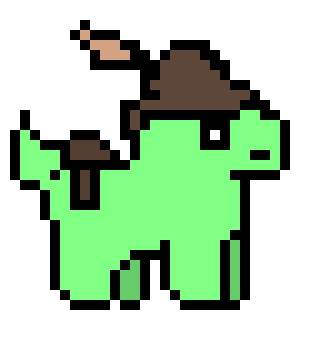 [7e563c] Game Dino Character