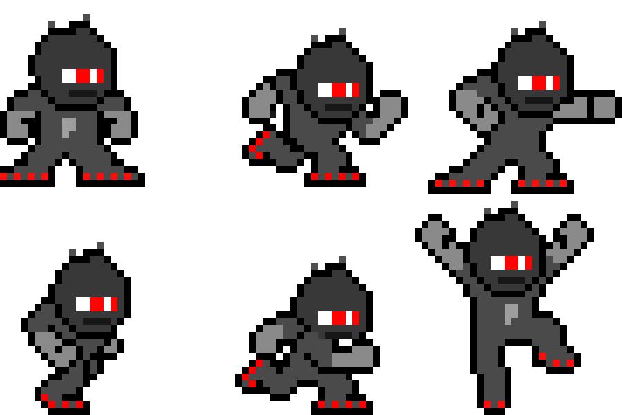 [9664c4] Demon Ninja All Stages + Jump