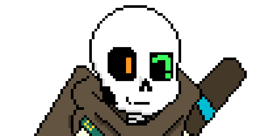 [b9de0d] hey error can i draw on patrick? - INK! sans