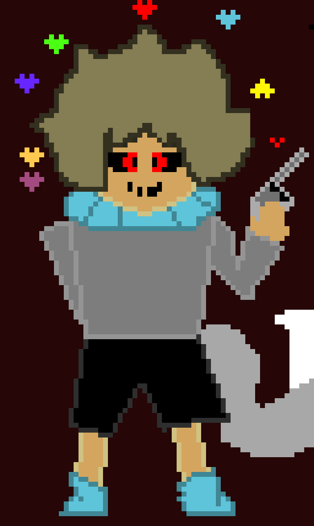 [5b234a] Alex- *shoots chara in the soul with giant bullet*