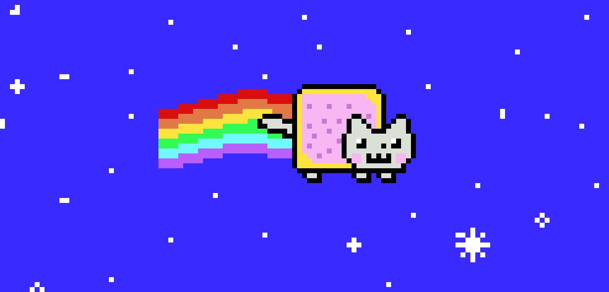 [9664c4] nyan cat Miquele