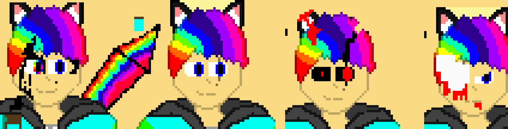 [401102] *AHHH! *they all fall*ugh...-the rainbow squad