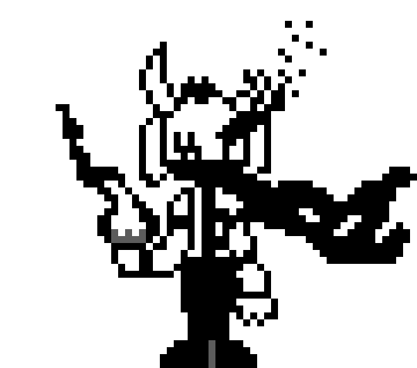 [9664c4] Blank Template (Model: Jaxon Dreemurr Genocide Run)