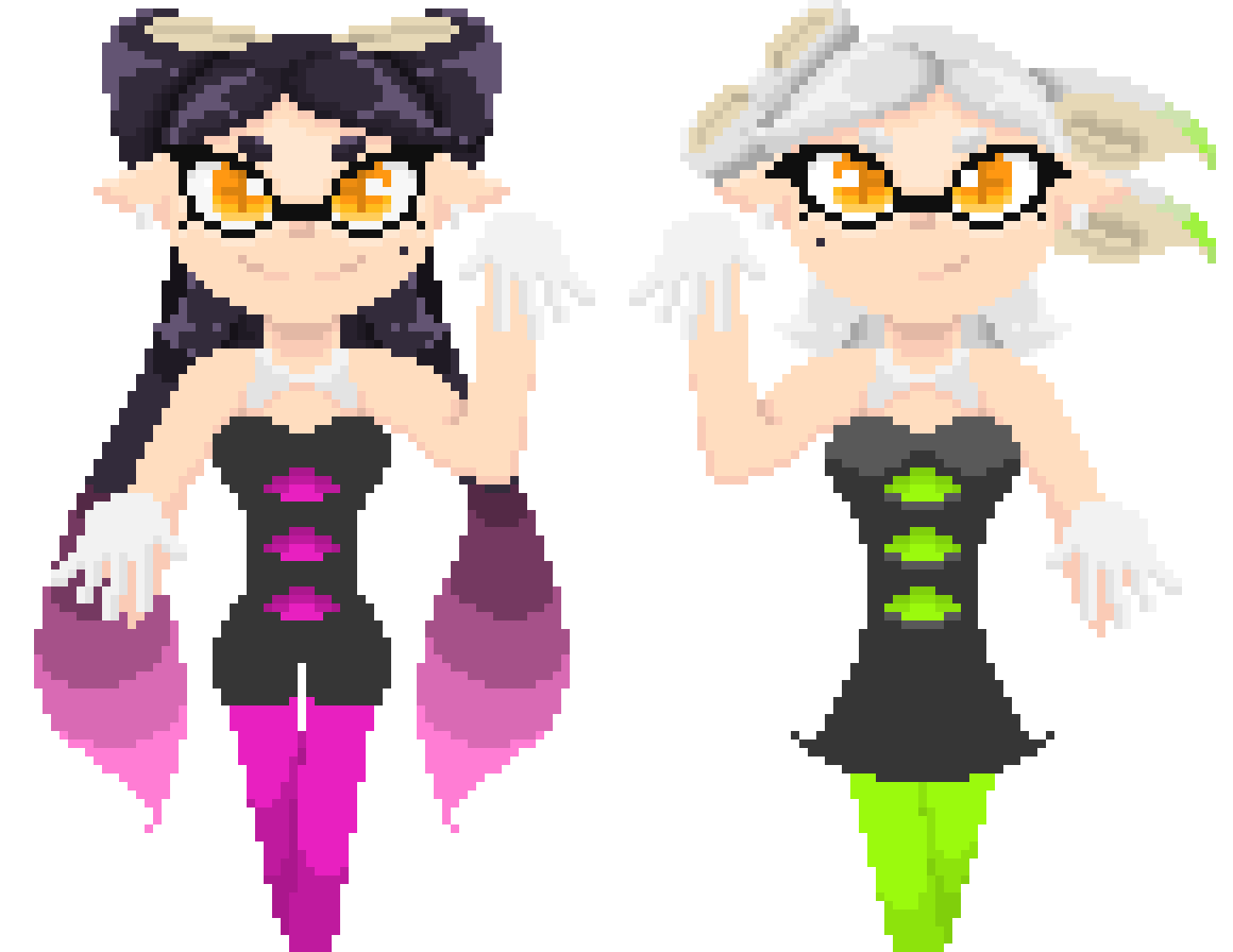[9664c4] Squid Sisters pixel
