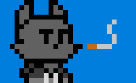 [0b51d0] -casually teleports in front of Fell sand, because yes.- "Y'know, revenge is pretty petty, eh?"