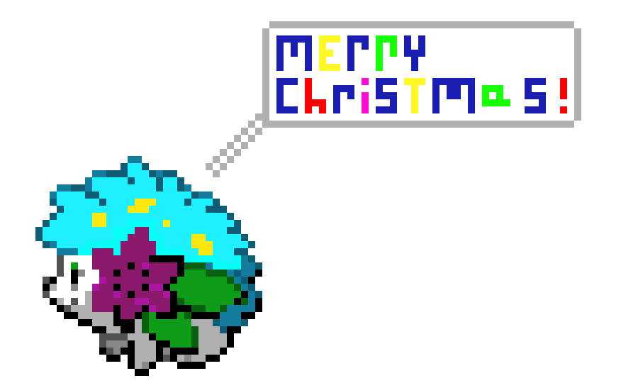 [9664c4] Merry Christmas from Shiny Shaymin!