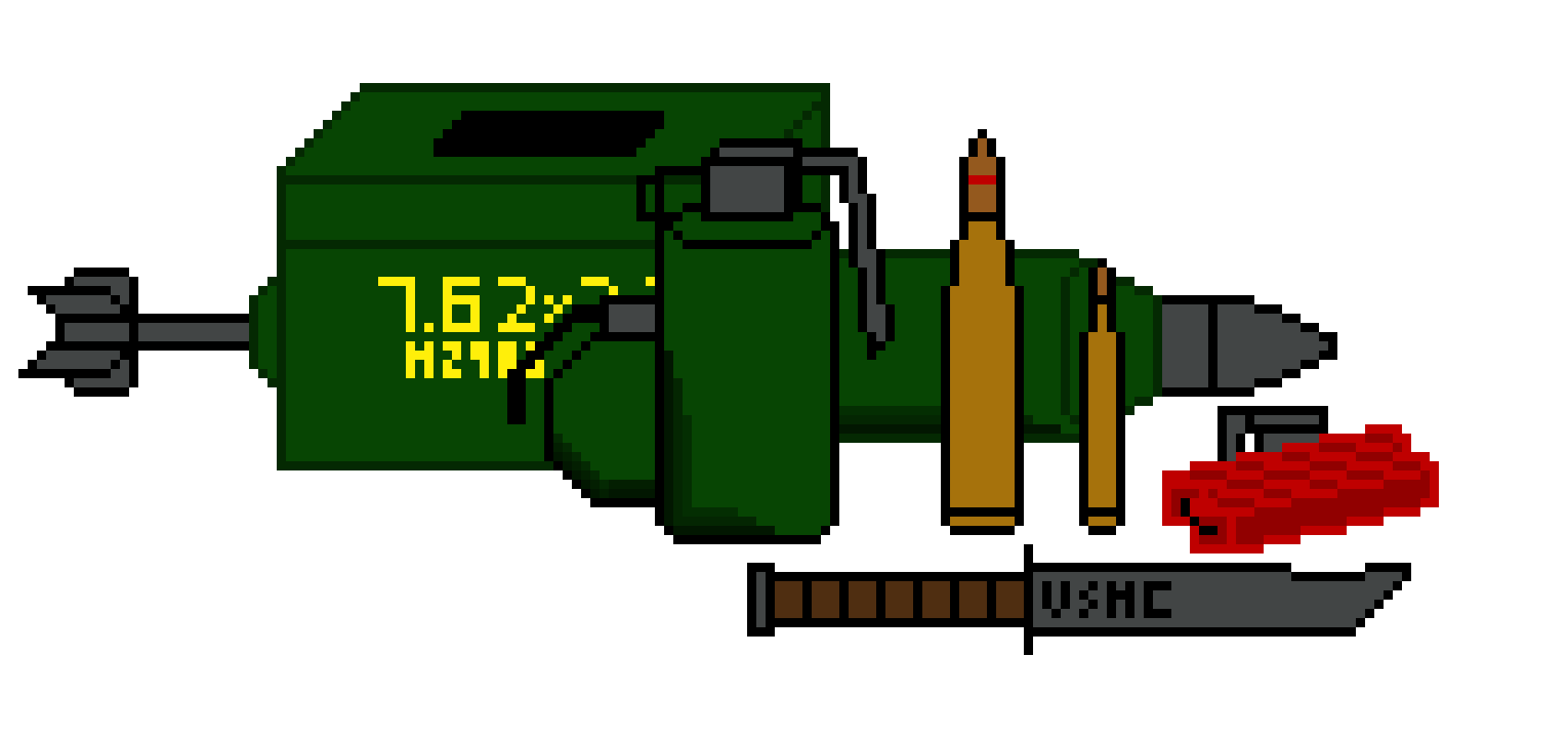 [3bd1c8] Marine Corps Still Life