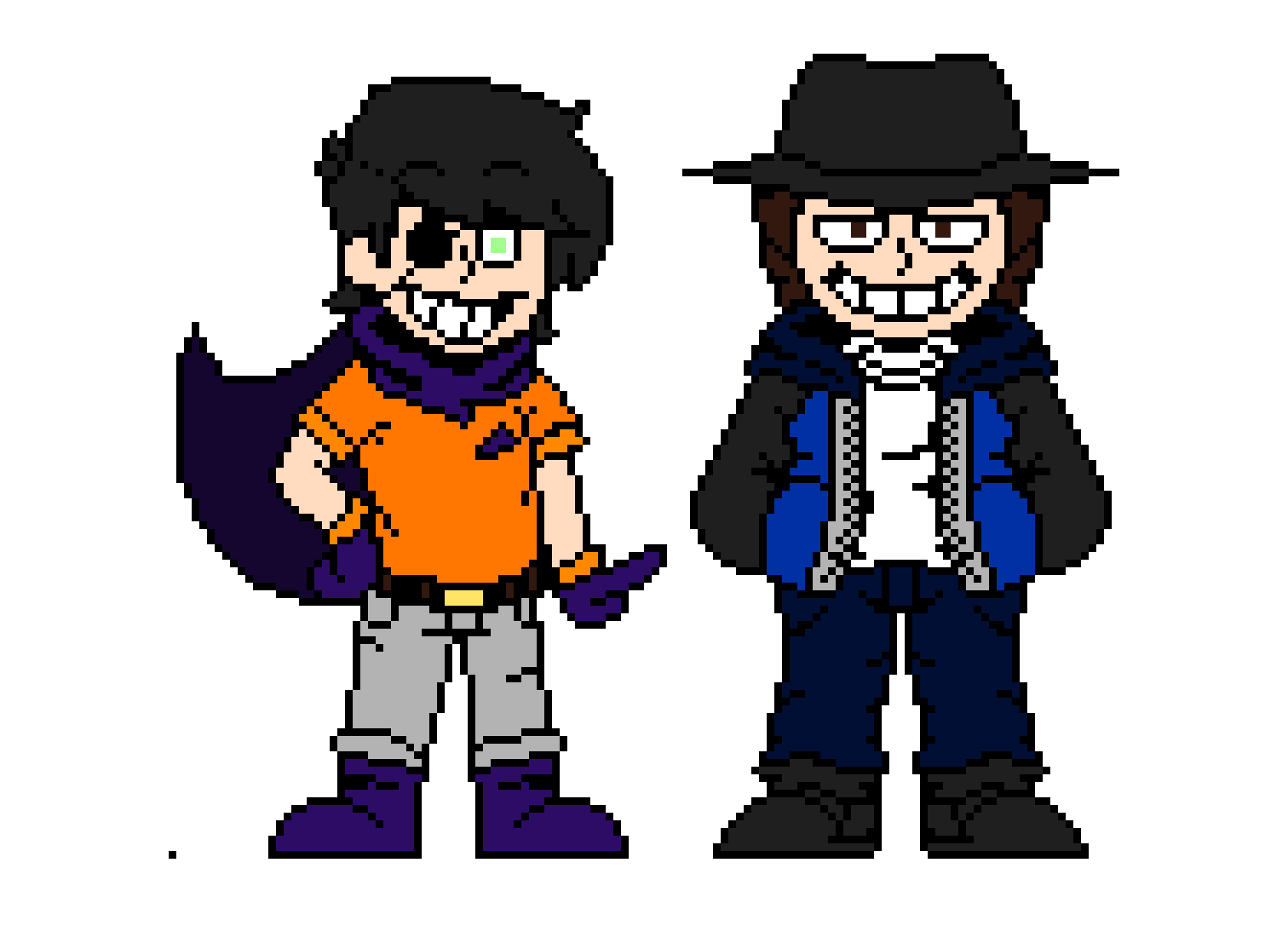 [a36d49] Canon! OCtale PeterPlay19 and his friend V12