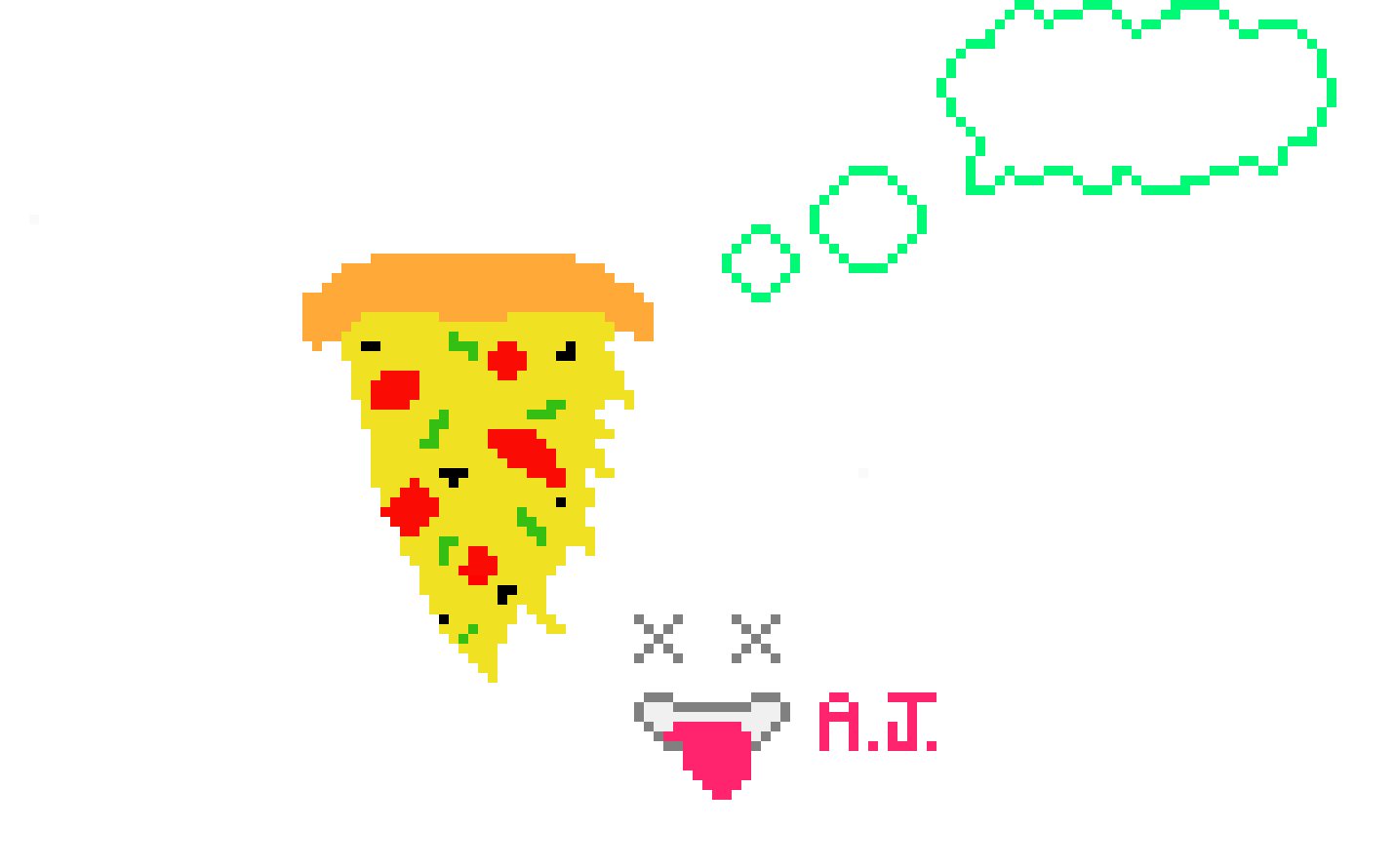 [9664c4] pizza pixel art AJ yup