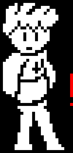 [7a0a81] *protecting frisk, taking the hit.*