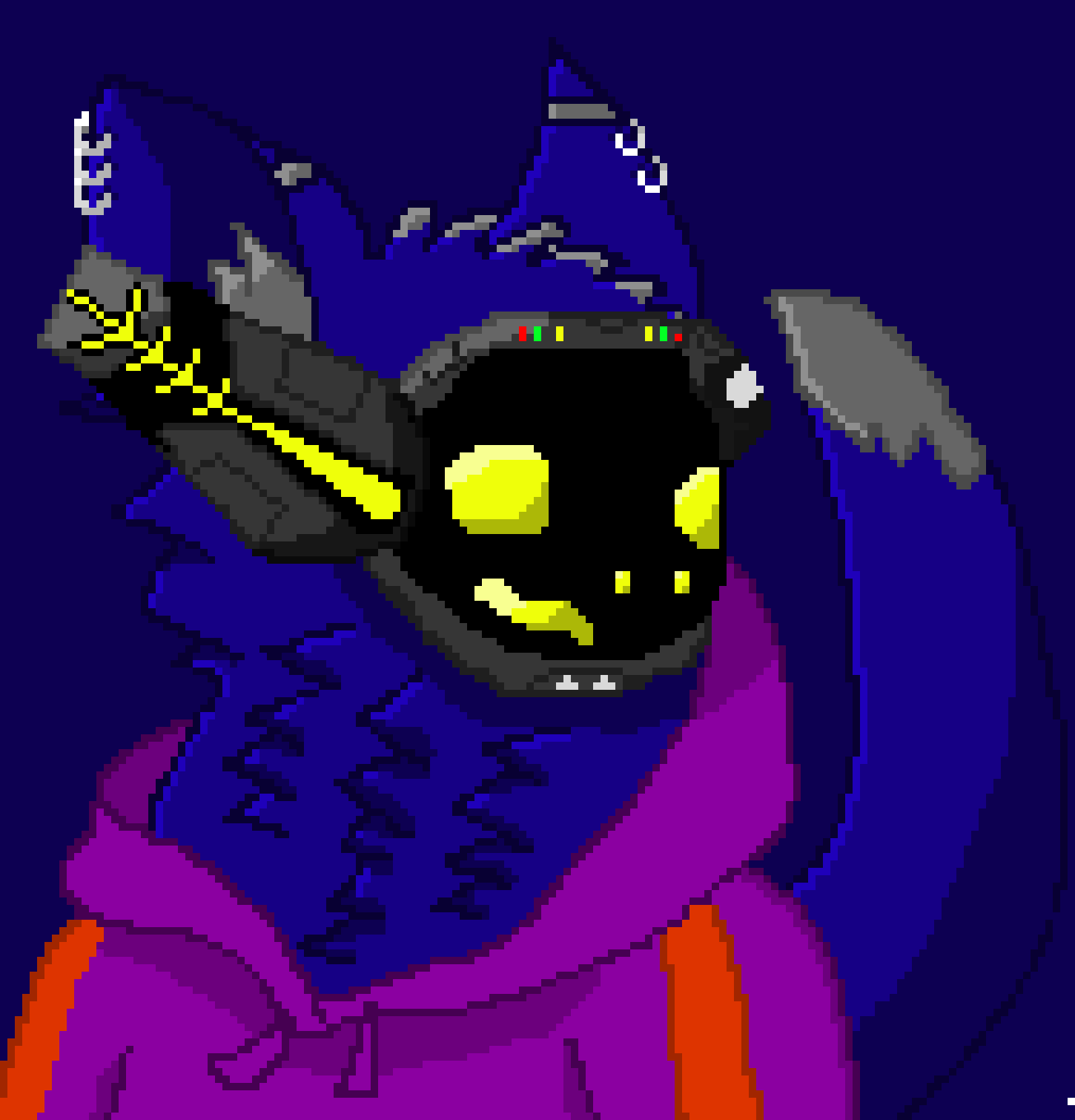 [5b62b0] *walking through Pam Central, on his phone* -John