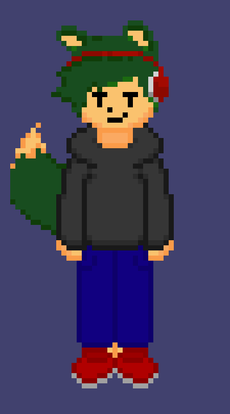 [77b851] Well Baron, I edited my Sprite for Foxlya and made it your OC. so here.