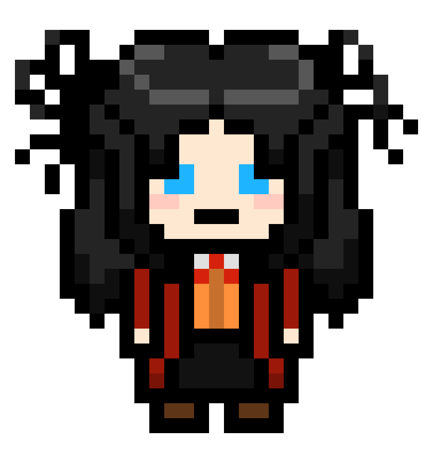 [f4b44e] danganronpa pixel sprite base