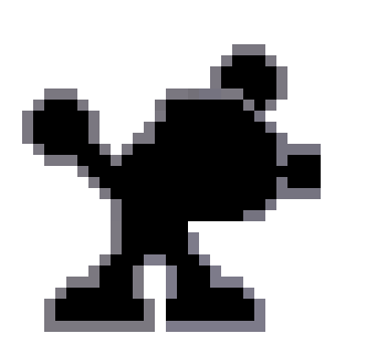 [9664c4] Mr Game and Watch hit