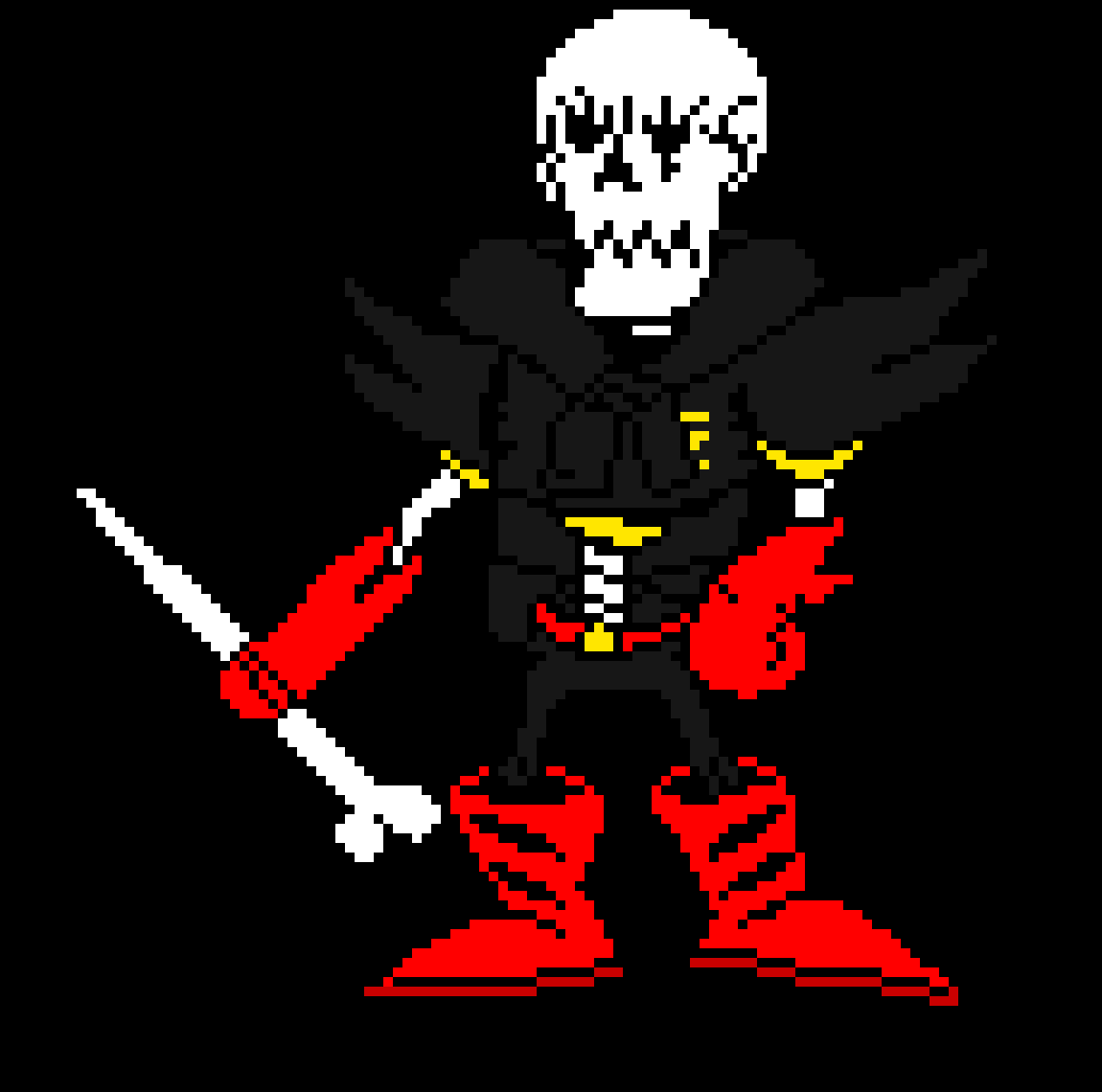 [2bf257] underfell revenge the pure hatred Papyrus 