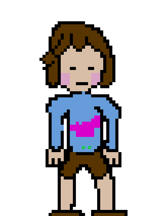 [bc7eff] Normal Frisk