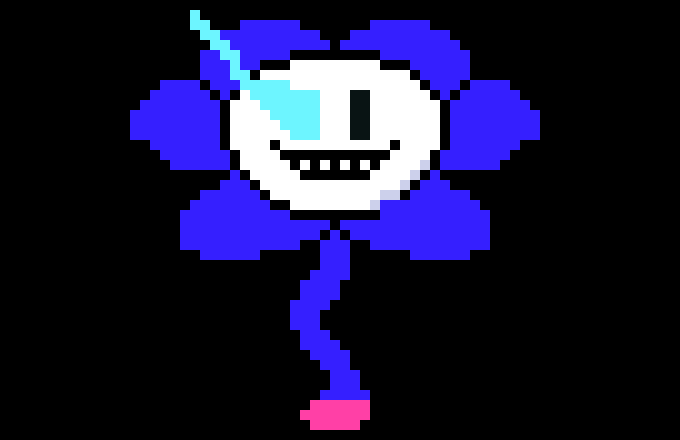 [cae160] sans and flowey mixed into one