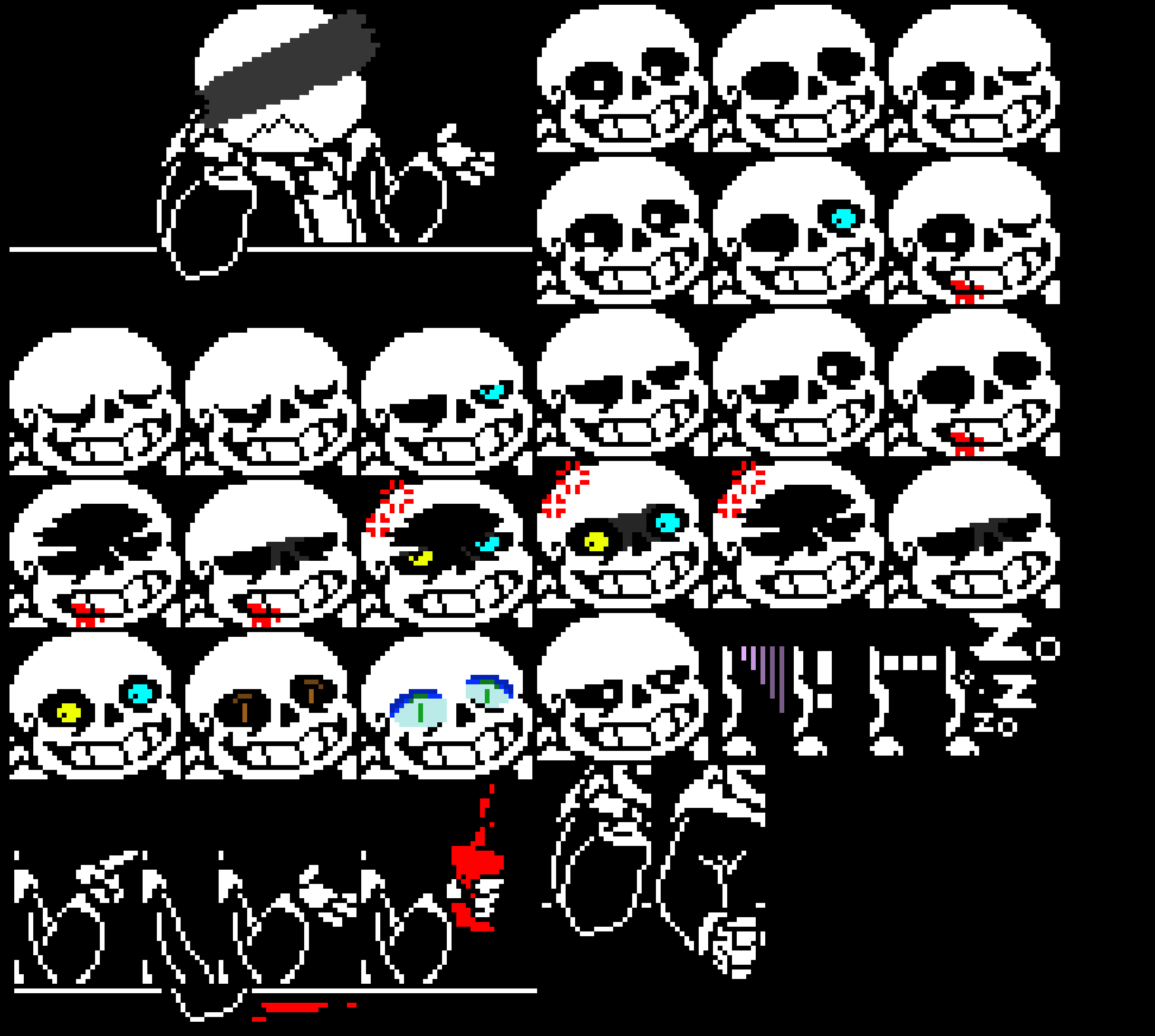 [95be89] The difference from that to mine?... The palette of faces...