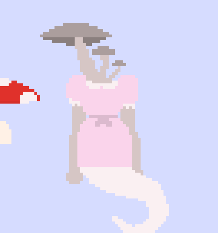 [e10fab] mushroom girl