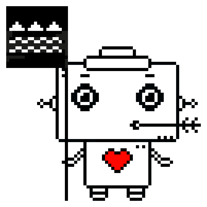 [1305e9] Village Robot MoE Flag