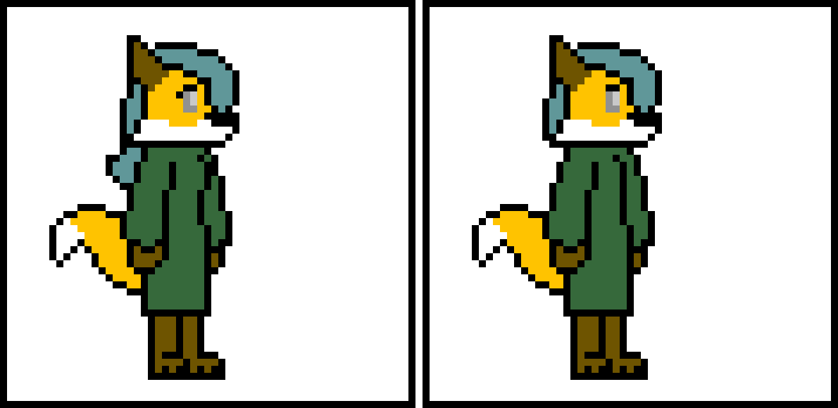 [c94deb] Oh, and, Genderbent Foxlynn. He was too easy to do, I just had to get rid of the eye lashes, the really long hair, and the breasts.