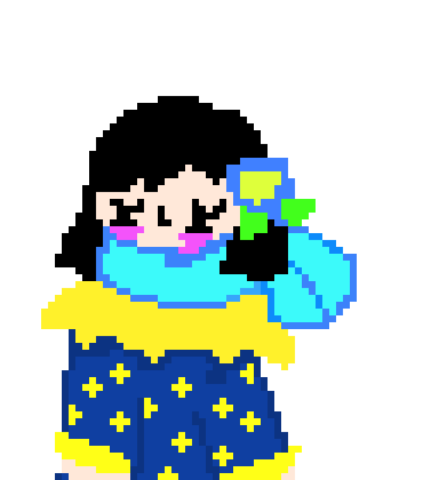 [904ba9] its a healing flower it will heal u in battles and I made it with my magice smiles