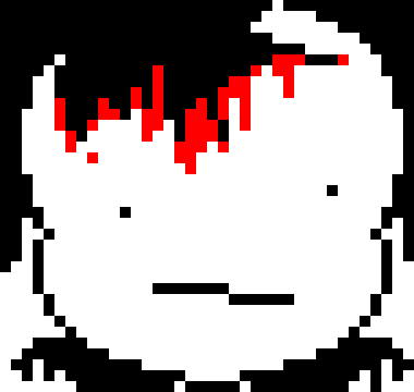 [7ce906] "i have brain damage" -Demented Sans