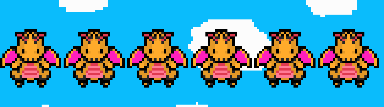 [f5b2d0] Dragonites flying in the air