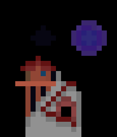 [be82ba] (A purple moon looms overhead. The stairs only lead up from here)