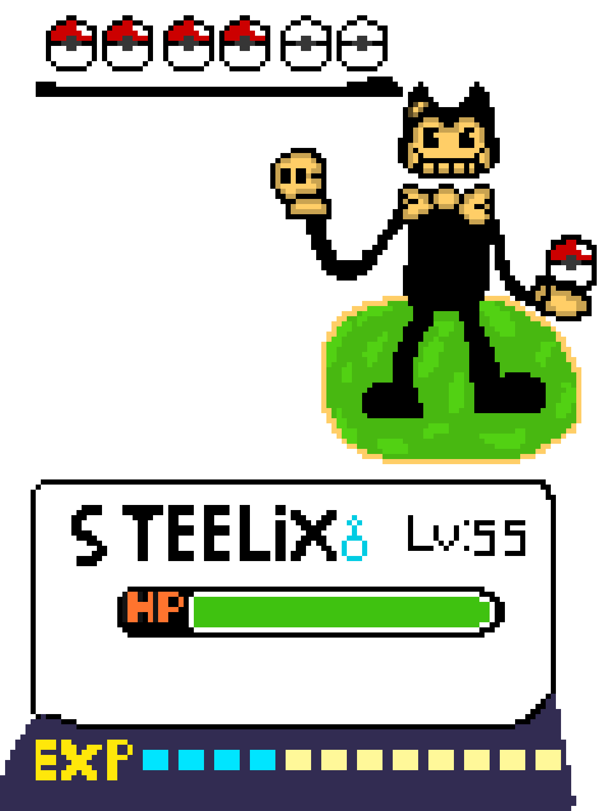 [3fcaee]  PKMN trainer tom i have no words also pretty sure tomkats sprite is a splatoon charcter -Tom