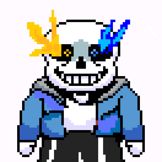 [dd7e9c] Undertale Last Breath Sans Sprite. (But Not Actually...)
