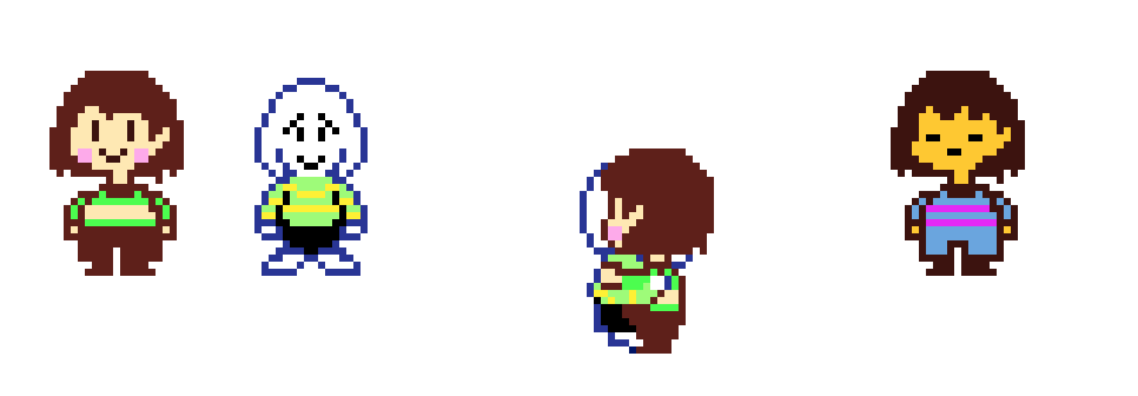 [48a281] Asriel and Chara