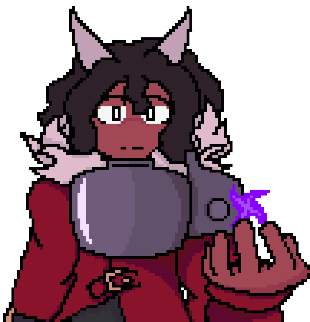 [e1b620] personally thinking of some sword that can be used to disarm someone if they're too careless, like a khoplesh or a sword with those like. pikes coming from the handguard.. i butchered the FUCK out of that name didn't i