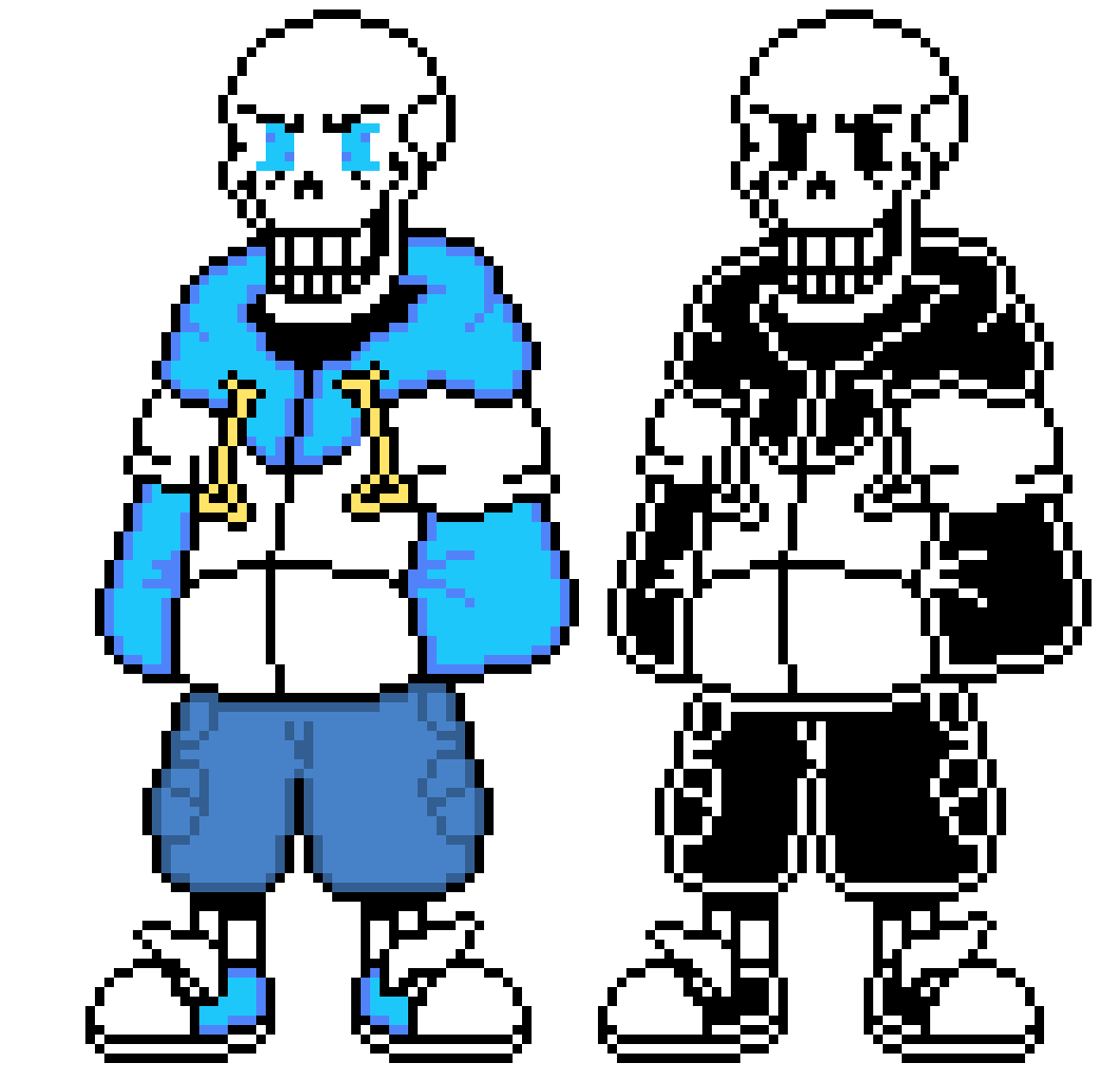 [2c4f0b] TS! SwapSwapSwap Papyrus Battle Sprite.