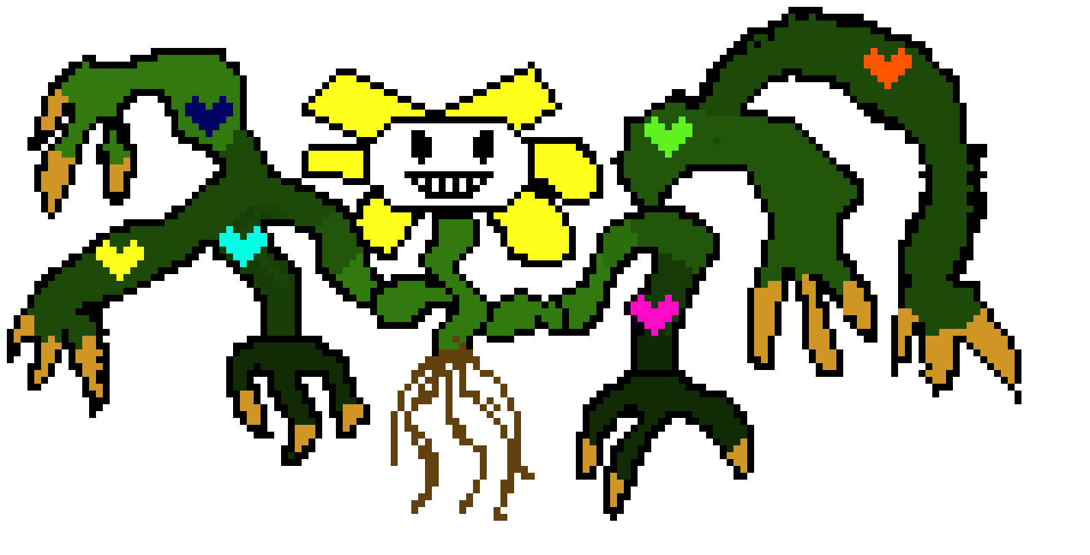 [e0362e] Underfade Flowey no sans