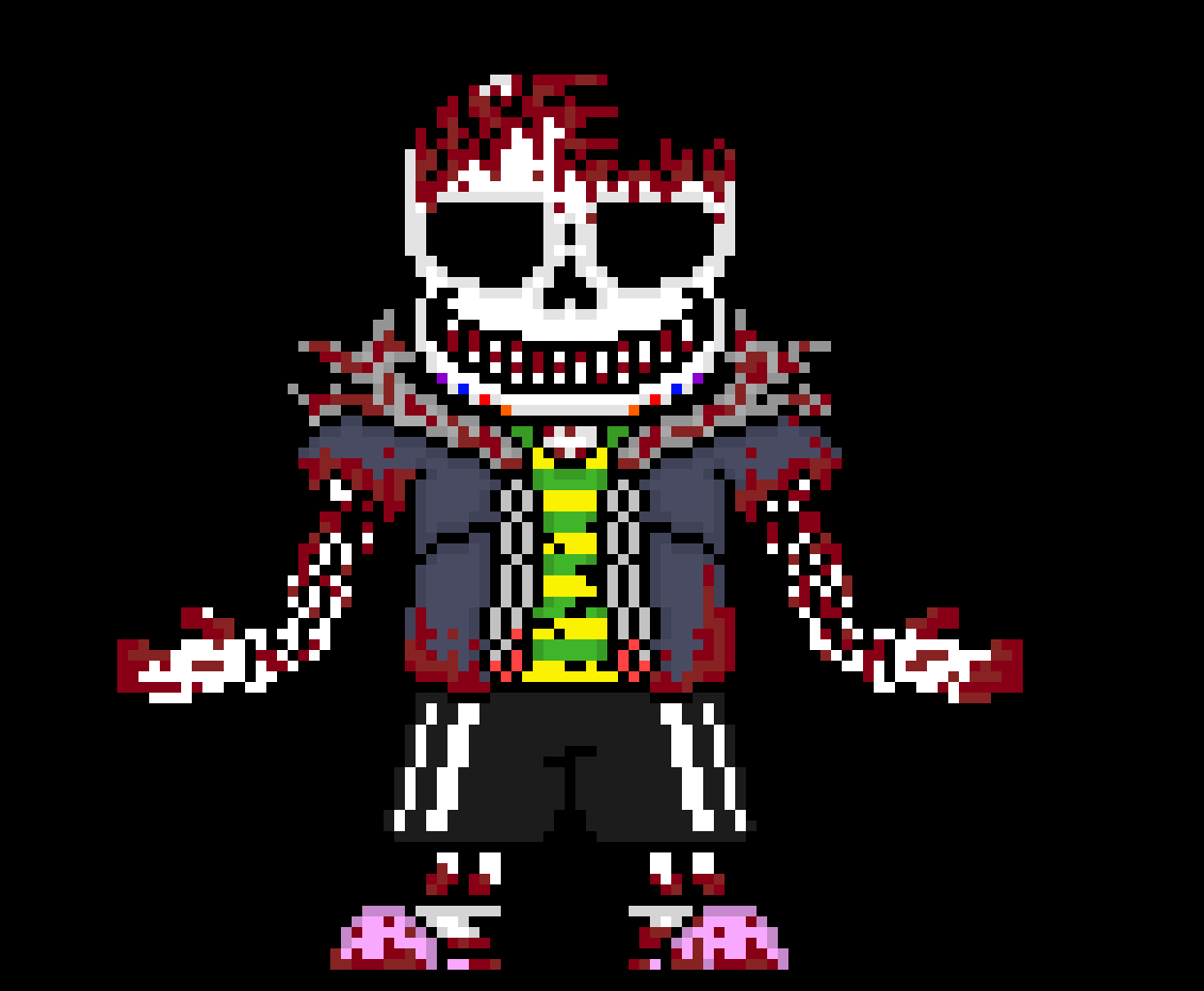 [84ce04] Oh IM not gunna touch him, this is *A dissapointed blaster blasts papyrus until he is a pile of dust* L E A R N H O W T O L I V E W I T H O U T A B R O T H E R