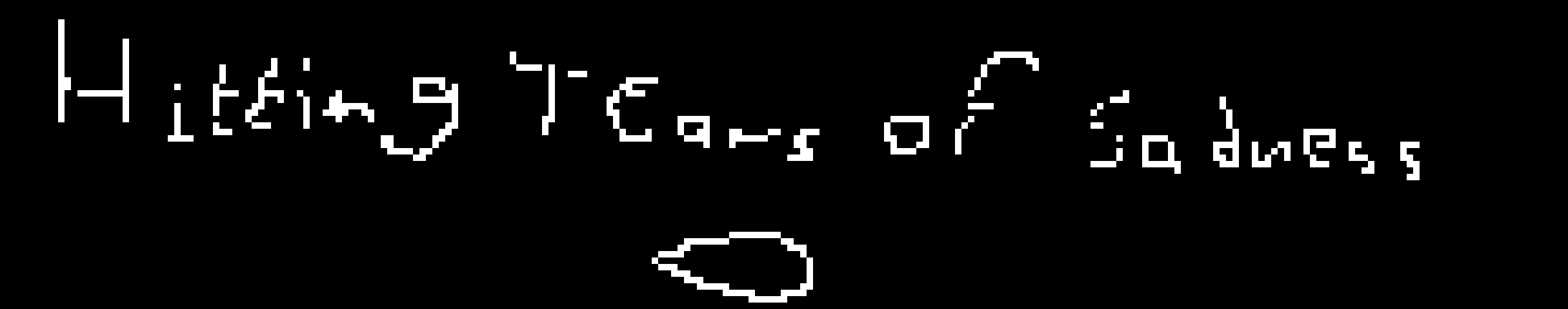 [b7d2ef] Sans: hitting tears of sadness