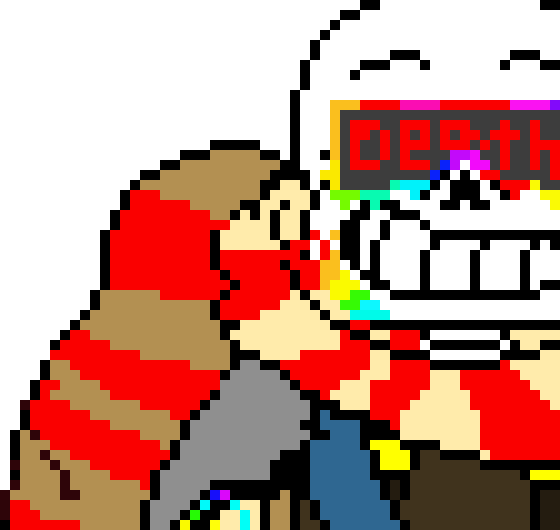 [6ae5b3] REDHOTBITCH is Just scared and trying to seem scary. If he ate cops he would be in the most wanted and have no subs and be and jail for being a cannibal - Fresh!Ink sans
