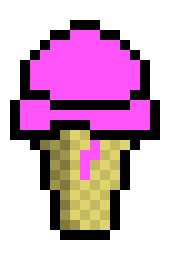 [9664c4] ice cream (STRAWBERRY)